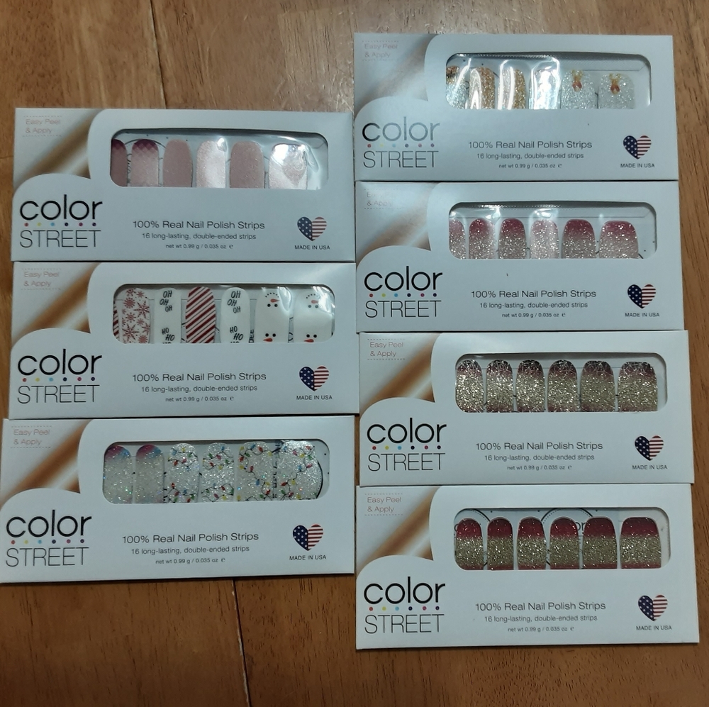 @thecurvymama Color Street bundle